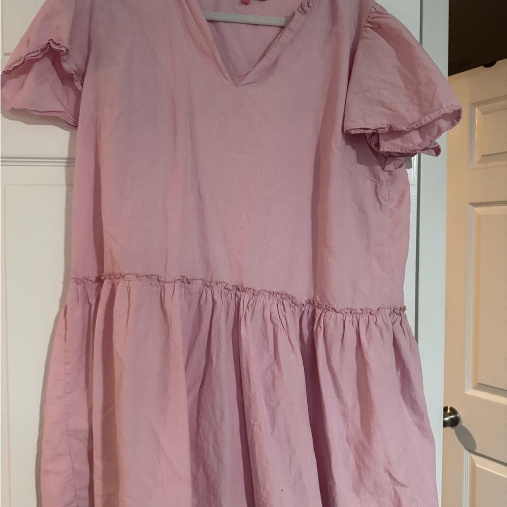 Simply Southern Light Pink Casual womens Dress